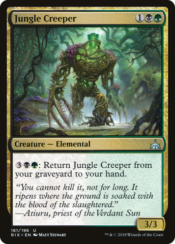 {C} Jungle Creeper [Rivals of Ixalan][RIX 161]