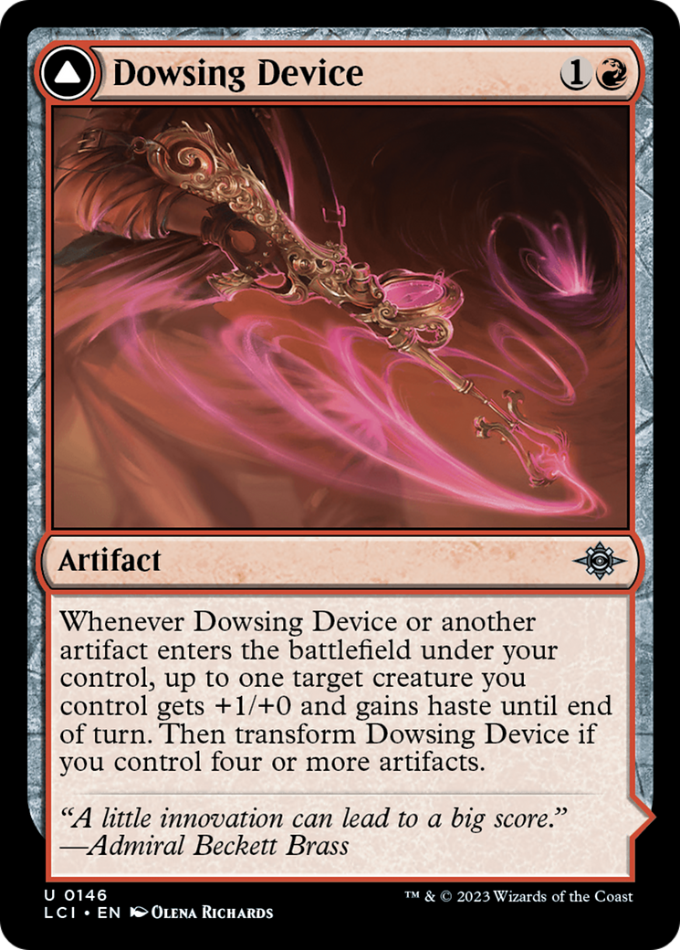 {@C} Dowsing Device // Geode Grotto [The Lost Caverns of Ixalan][LCI 146]