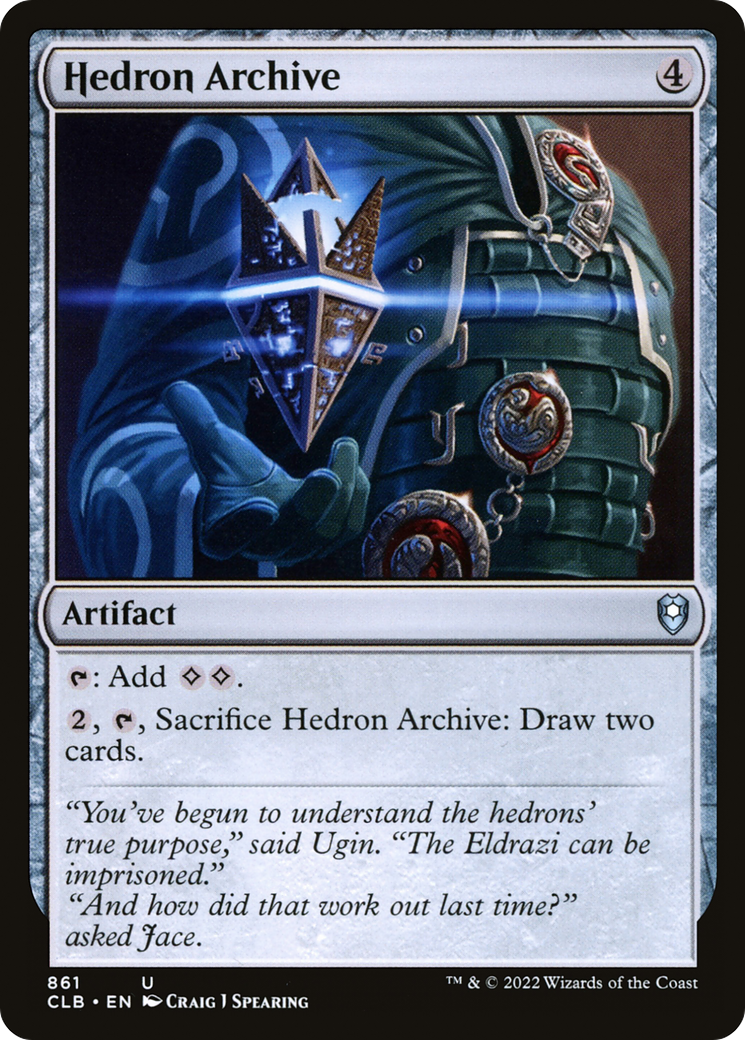 {C} Hedron Archive [Commander Legends: Battle for Baldur's Gate][CLB 861]