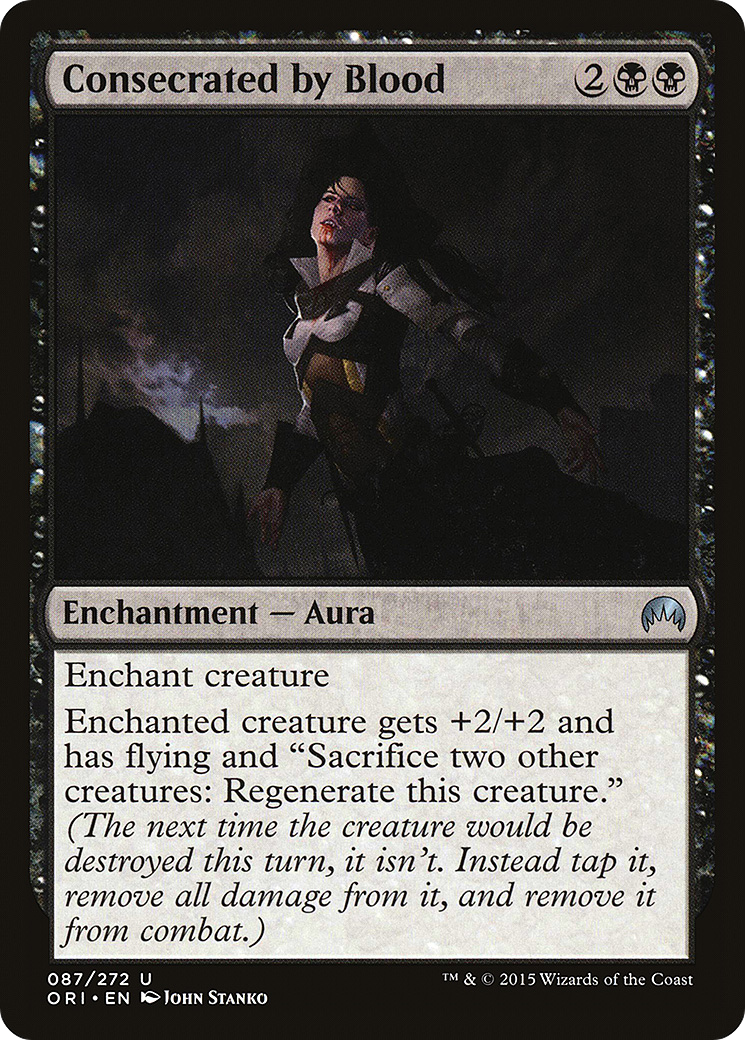 {C} Consecrated by Blood [Magic Origins][ORI 087]