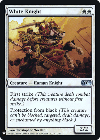 {C} White Knight [Mystery Booster][LS M10 041]