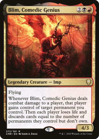{R} Blim, Comedic Genius [Commander Legends][CMR 272]