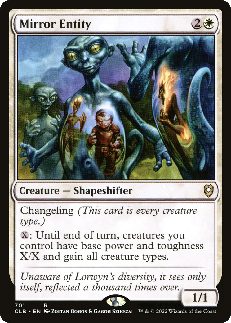 {R} Mirror Entity [Commander Legends: Battle for Baldur's Gate][CLB 701]