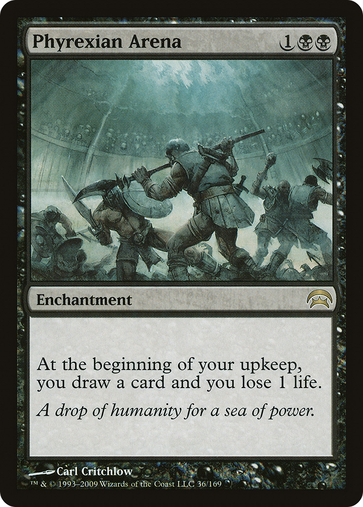 {R} Phyrexian Arena [Planechase][HOP 036]