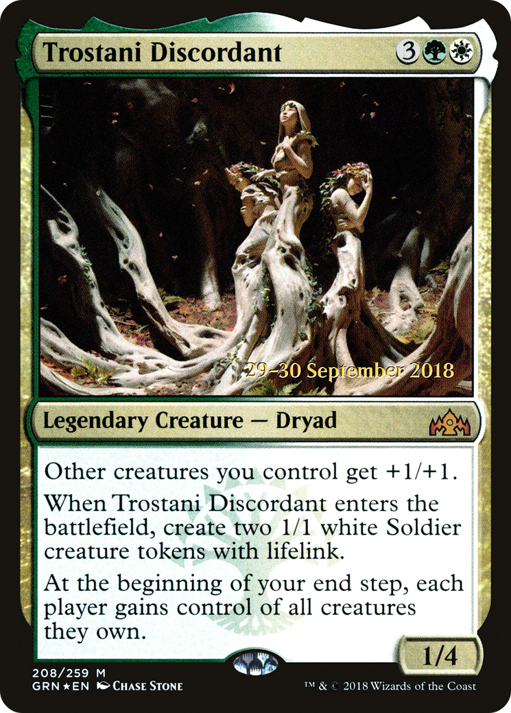 {R} Trostani Discordant [Guilds of Ravnica Prerelease Promos][PR GRN 208] - Misty Mountain Games