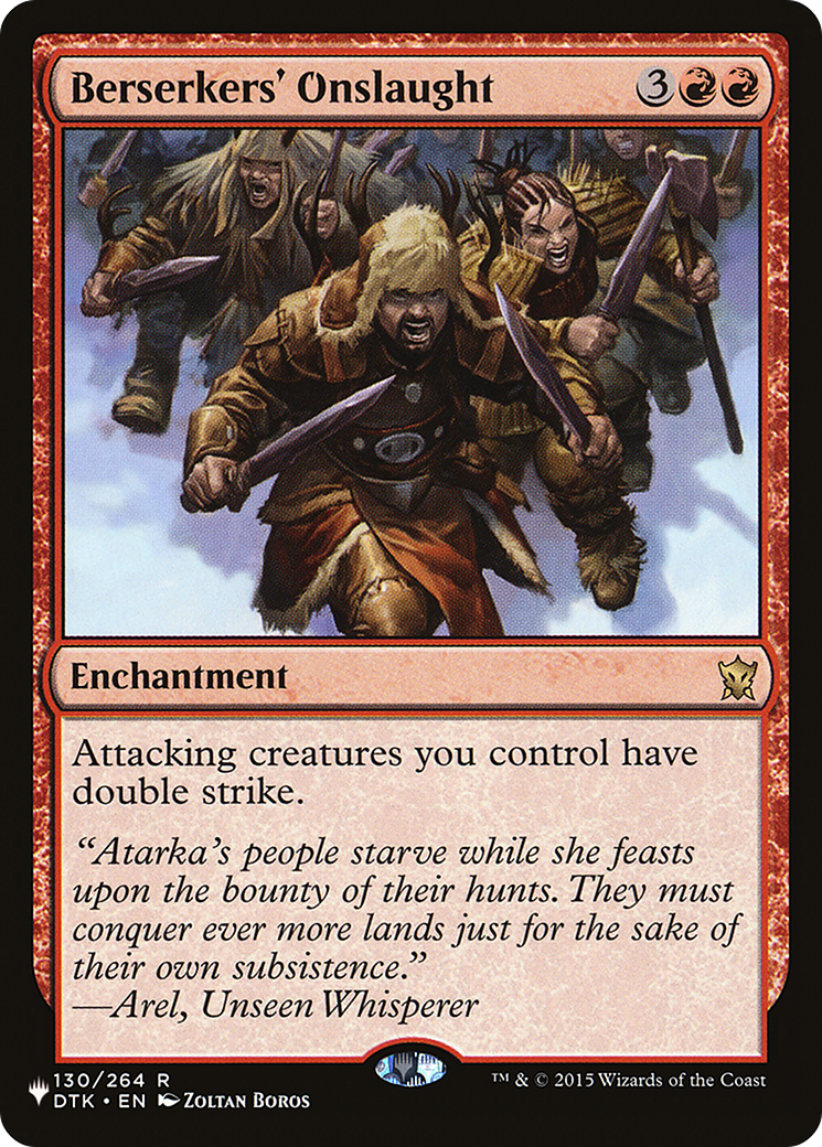 Berserkers' Onslaught [LIST 130/264]