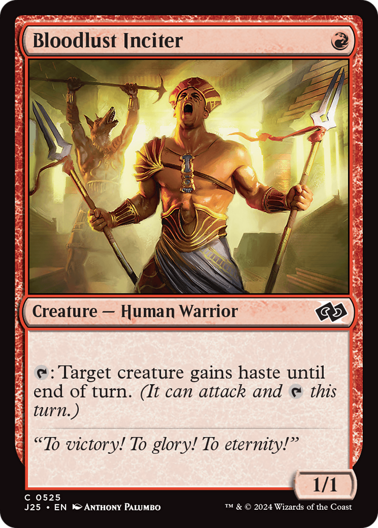 {C} Bloodlust Inciter [Foundations Jumpstart][J25 525]