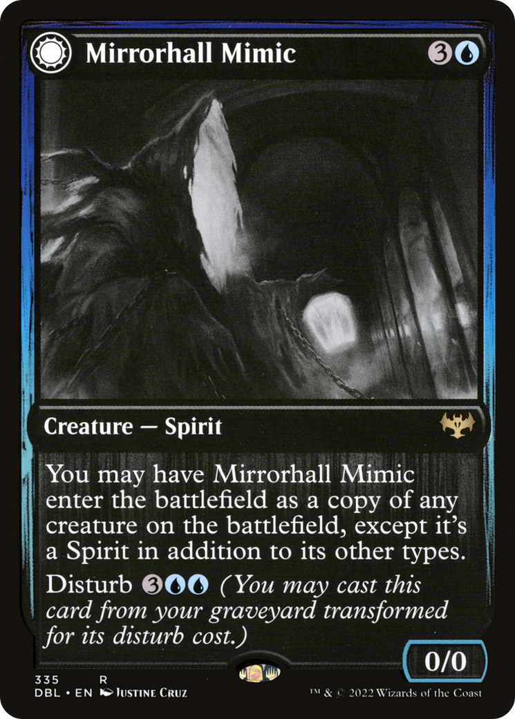 {R} Mirrorhall Mimic // Ghastly Mimicry [Innistrad: Double Feature][DBL 335]