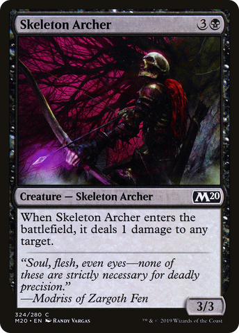 {C} Skeleton Archer [Core Set 2020][M20 324]