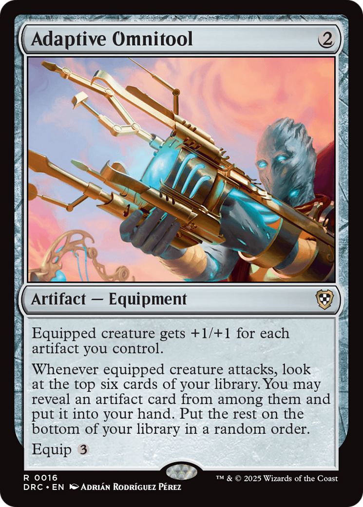 {R} Adaptive Omnitool [Aetherdrift Commander][DRC 016]