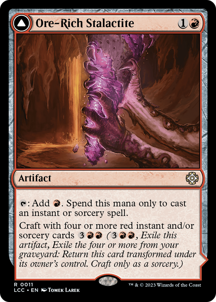 {R} Ore-Rich Stalactite [The Lost Caverns of Ixalan Commander][LCC 011]