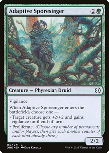 {C} Adaptive Sporesinger [ONE 157]