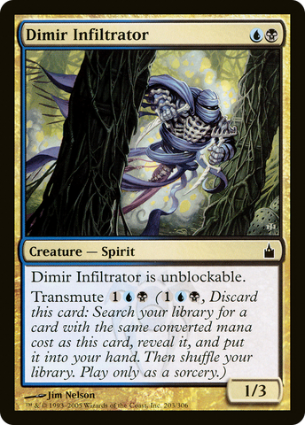 {C} Dimir Infiltrator [Ravnica: City of Guilds][RAV 203]