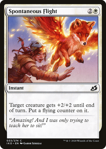 {C} Spontaneous Flight [Ikoria: Lair of Behemoths][IKO 033]