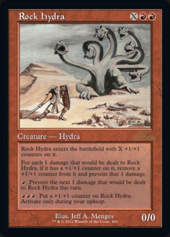 {R} Rock Hydra (Retro) [30th Anniversary Edition][30A 464]