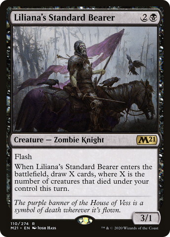 {R} Liliana's Standard Bearer [Core Set 2021][M21 110]