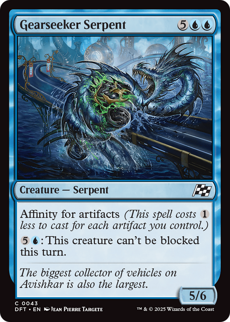 {@C} Gearseeker Serpent [Aetherdrift][DFT 043]