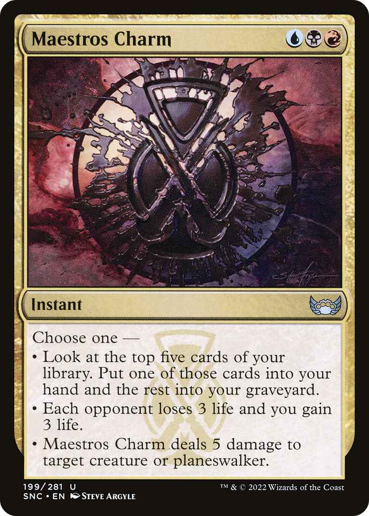 {C} Maestros Charm [Streets of New Capenna][SNC 199]