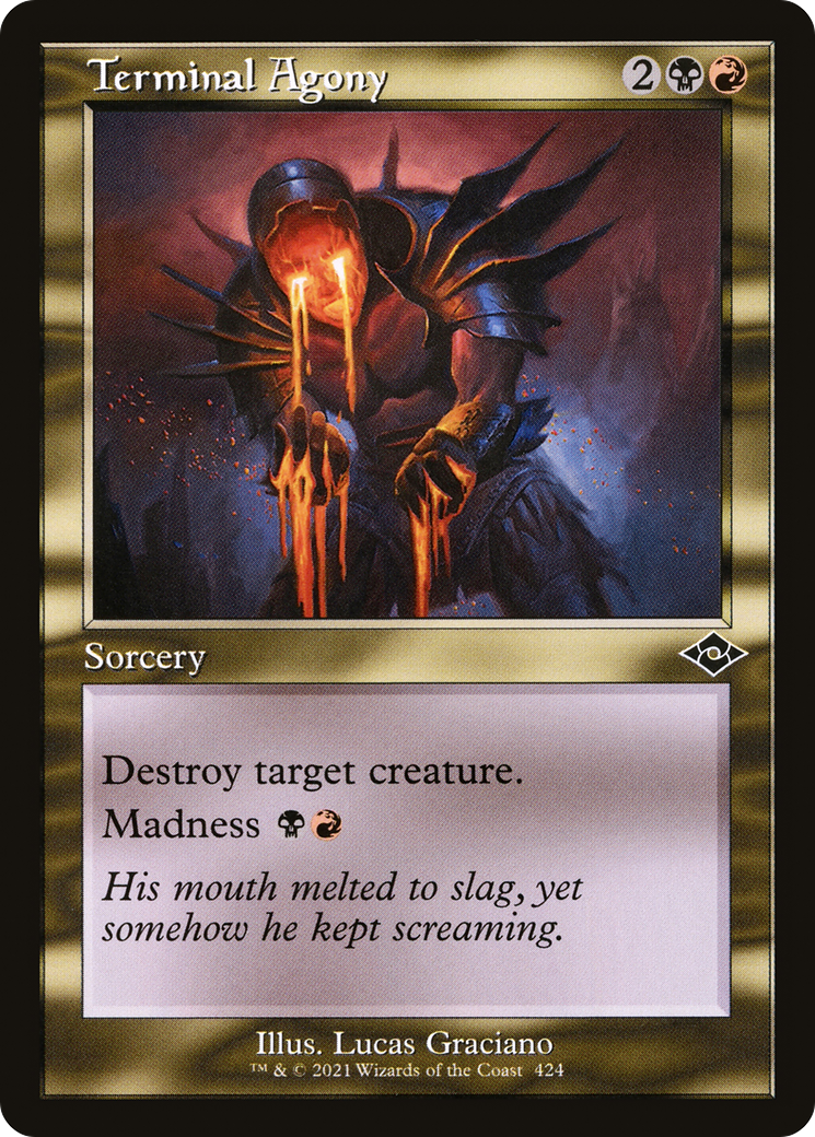 {C} Terminal Agony (Retro) [Modern Horizons 2][MH2 424]