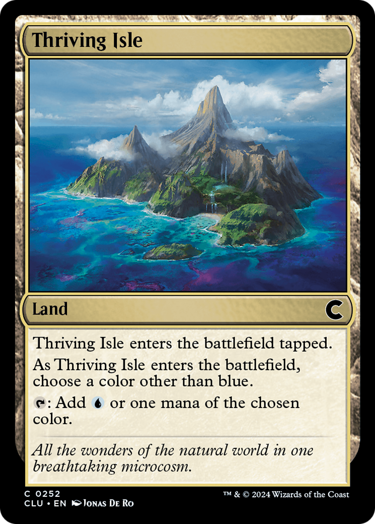 {C} Thriving Isle [Ravnica: Clue Edition][CLU 252]