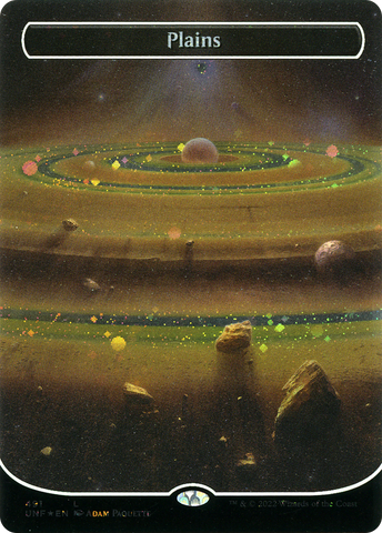 {B}[UNF 240] Plains (Orbital Space-ic Land) (Galaxy Foil) (240) [Unfinity]