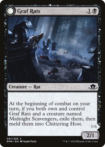 {C} Graf Rats [Eldritch Moon][EMN 091]