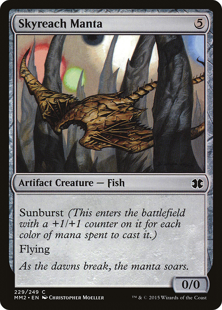 {C} Skyreach Manta [Modern Masters 2015][MM2 229]