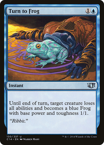 {C} Turn to Frog [Commander 2014][C14 130]