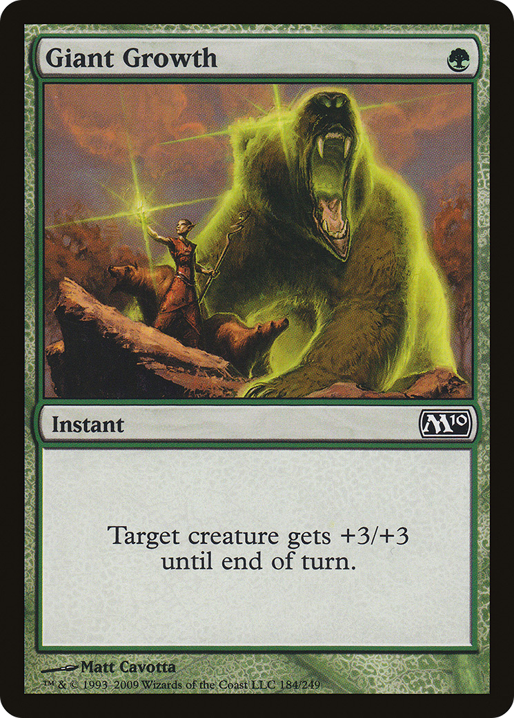 {C} Giant Growth [Magic 2010][M10 184]