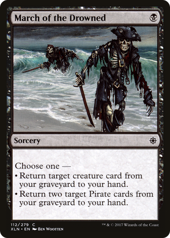 {C} March of the Drowned [Ixalan][XLN 112]