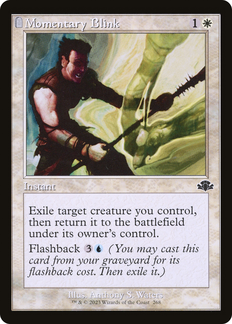 {C} Momentary Blink (Retro) [Dominaria Remastered][DMR 268]