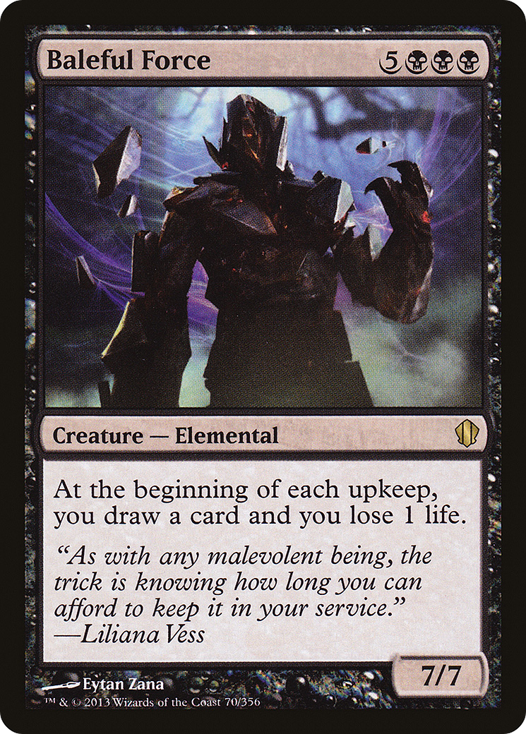 {R} Baleful Force [Commander 2013][C13 070] - Misty Mountain Games