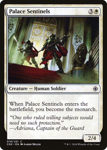 {C} Palace Sentinels [Conspiracy: Take the Crown][CN2 019]