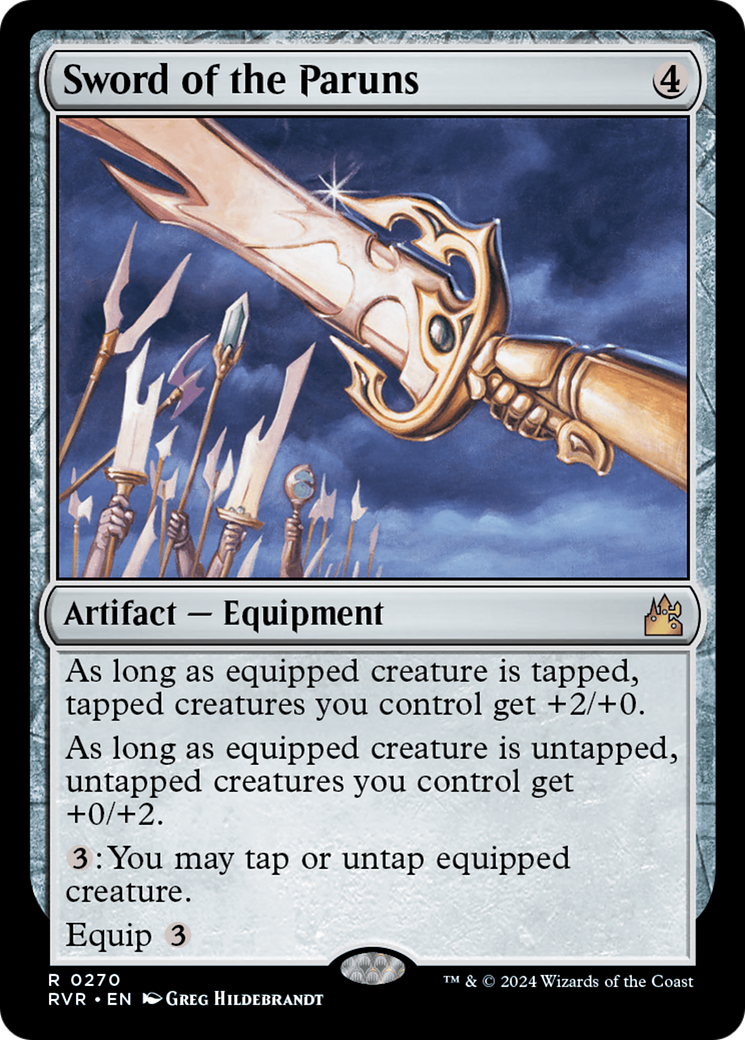 {R} Sword of the Paruns [Ravnica Remastered][RVR 270]