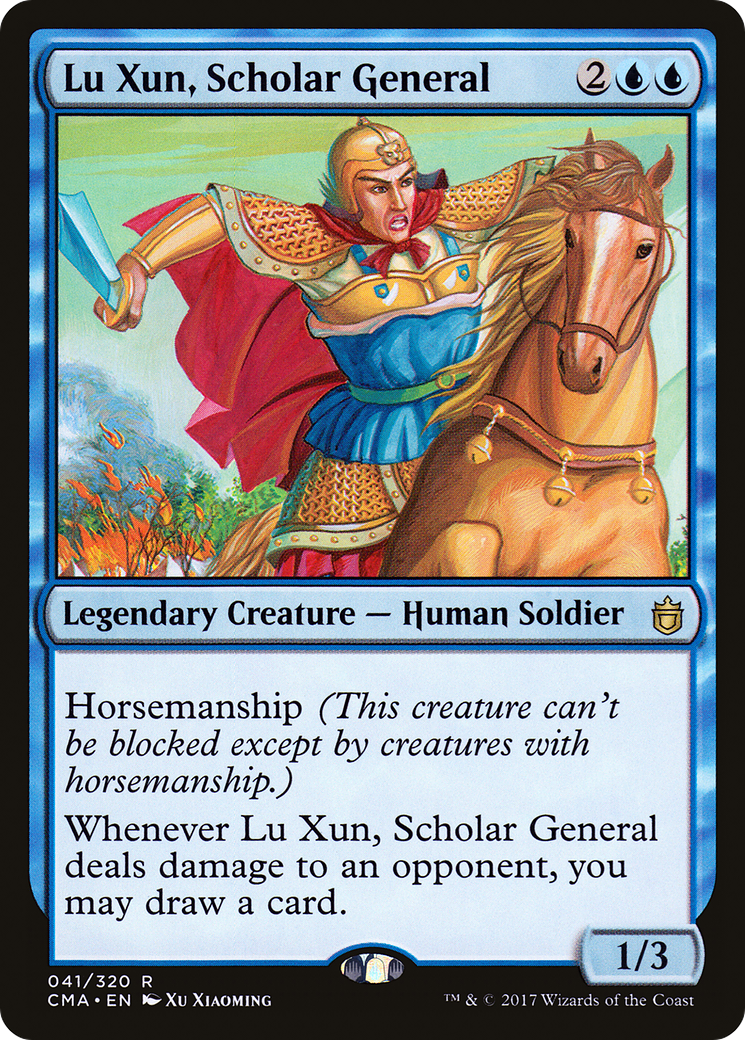 {R} Lu Xun, Scholar General [Commander Anthology][CMA 041] - Misty Mountain Games