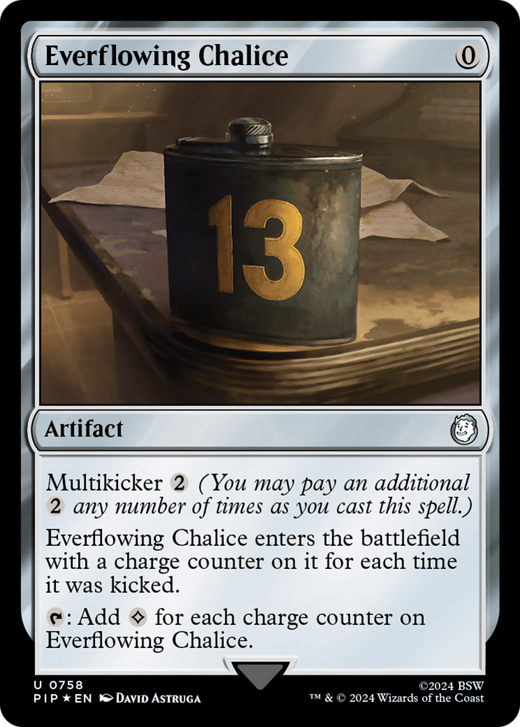 {C} Everflowing Chalice (Surge Foil) [Fallout][PIP 758]