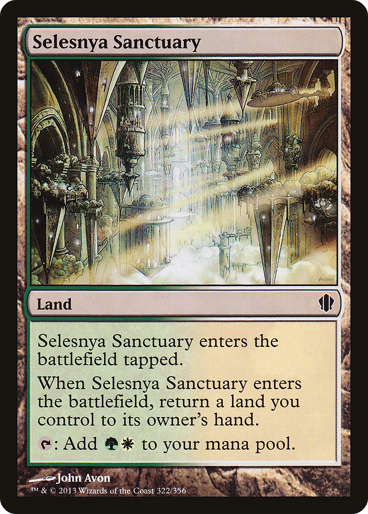 {C} Selesnya Sanctuary [Commander 2013][C13 322]
