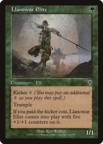 {C} Llanowar Elite [Invasion][INV 196]