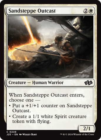 {C} Sandsteppe Outcast [Foundations Jumpstart][J25 248]