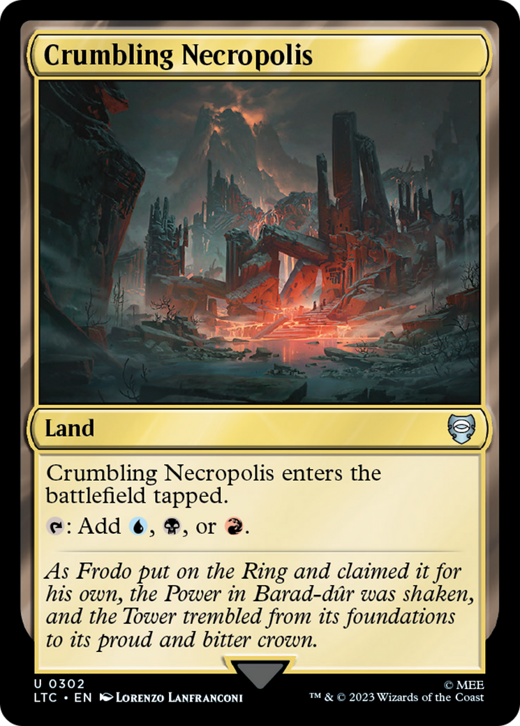{C} Crumbling Necropolis [The Lord of the Rings: Tales of Middle-Earth Commander][LTC 302]
