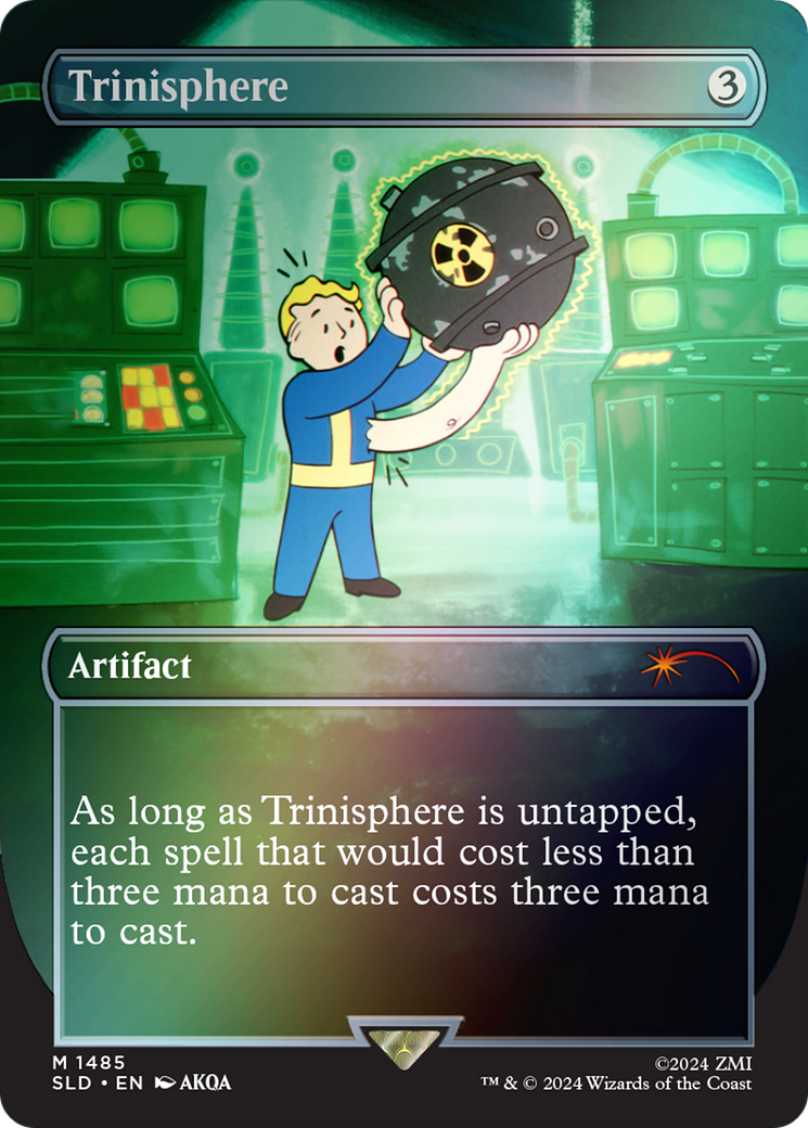 {R} Trinisphere (Rainbow Foil) [Secret Lair Drop Series][RBF SLD 1485]