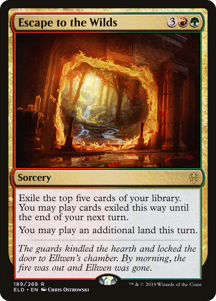 {R} Escape to the Wilds [Throne of Eldraine][ELD 189]