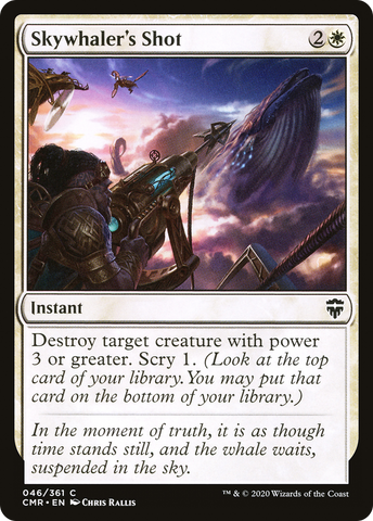 {C} Skywhaler's Shot [Commander Legends][CMR 046]