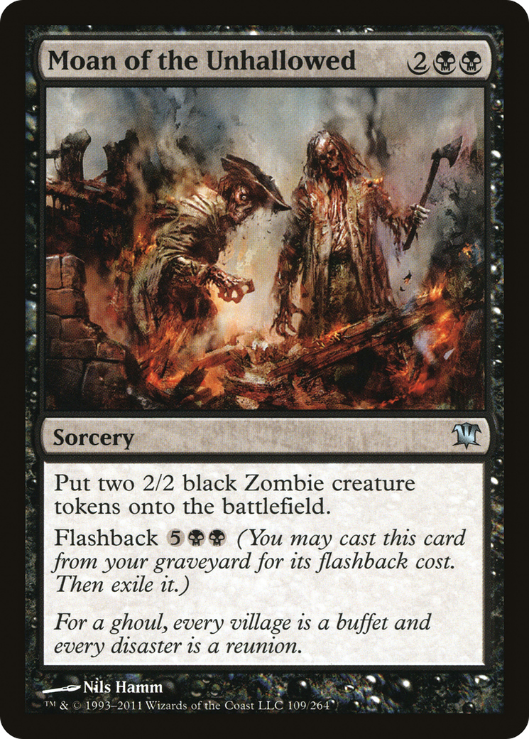 {C} Moan of the Unhallowed [Innistrad][ISD 109]