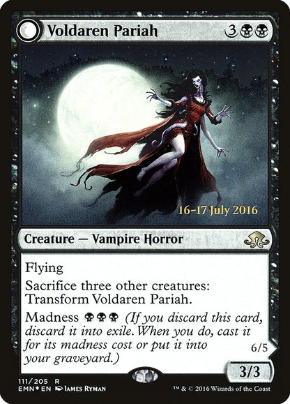 {R} Voldaren Pariah // Abolisher of Bloodlines [Eldritch Moon Prerelease Promos][PR EMN 111] - Misty Mountain Games