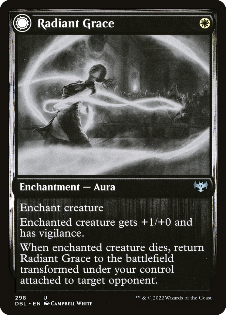 {C} Radiant Grace // Radiant Restraints [Innistrad: Double Feature][DBL 298]