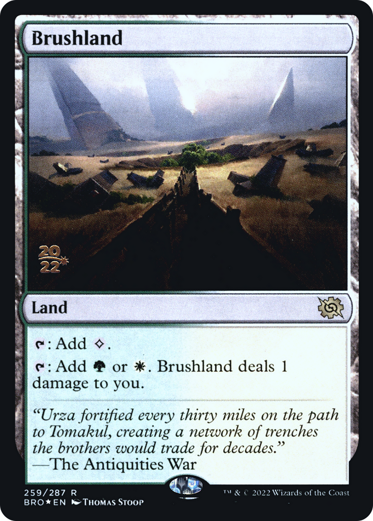 {R} Brushland [The Brothers' War: Prerelease Promos][PR BRO 259]