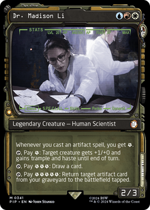 {R} Dr. Madison Li (Showcase) [Fallout][PIP 341]