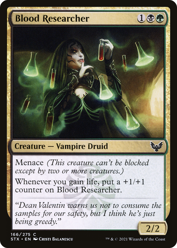 {C} Blood Researcher [Strixhaven: School of Mages][STX 166]