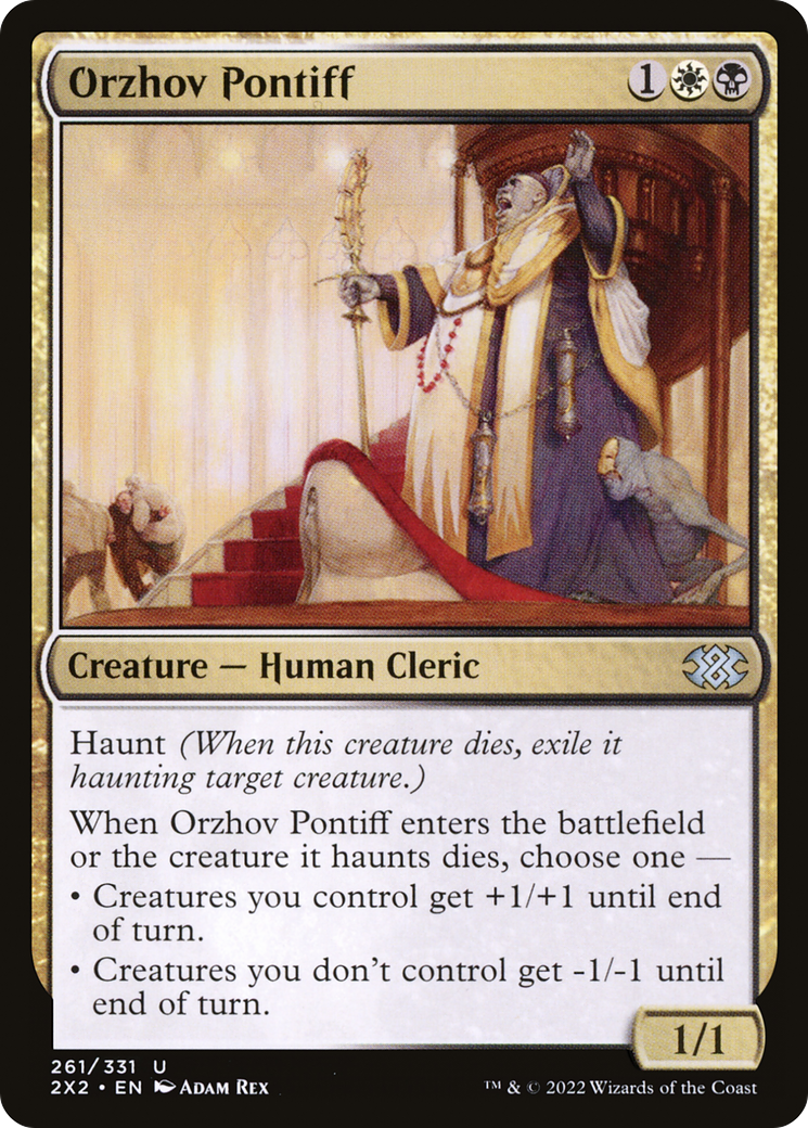 {C} Orzhov Pontiff [Double Masters 2022][2X2 261]